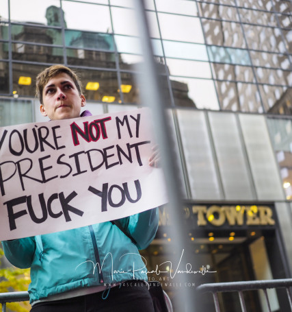 protest election Donald Trump New York