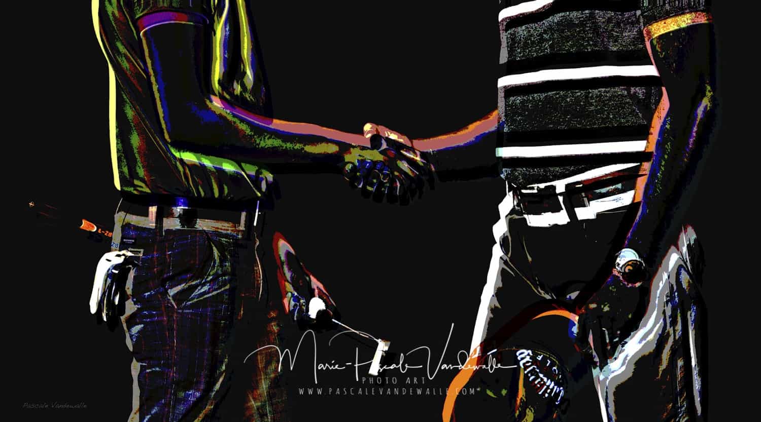 CUSTOMIZED PHOTO ART © marie pascale vandewalle FATHER AND SON lowres-min-min